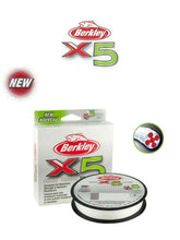 Berkley X5 Braid Tresse Crystal 150m 8lb